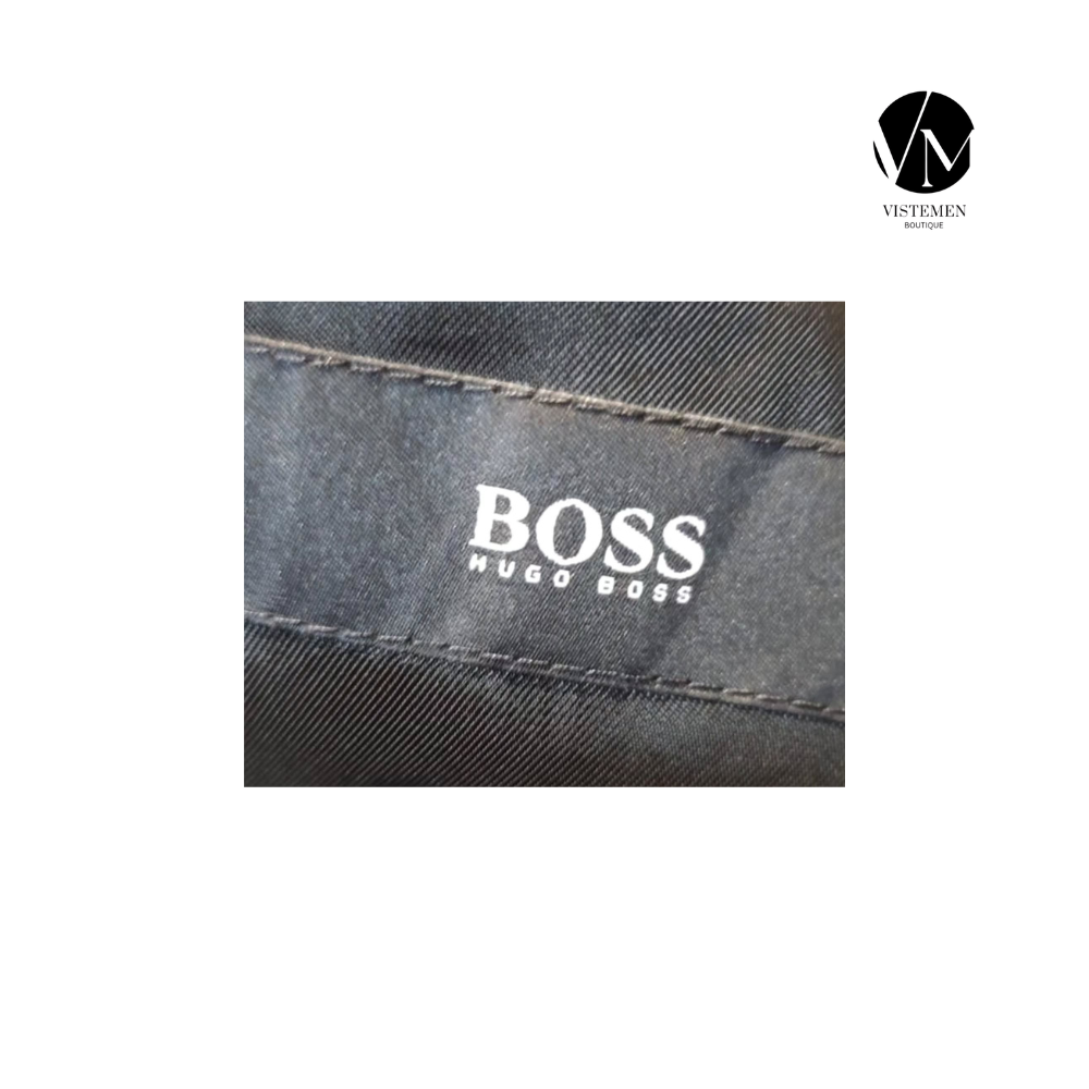 Abrigo Ejecutivo Hugo Boss de Cashmere y Lana – Talla M (48)