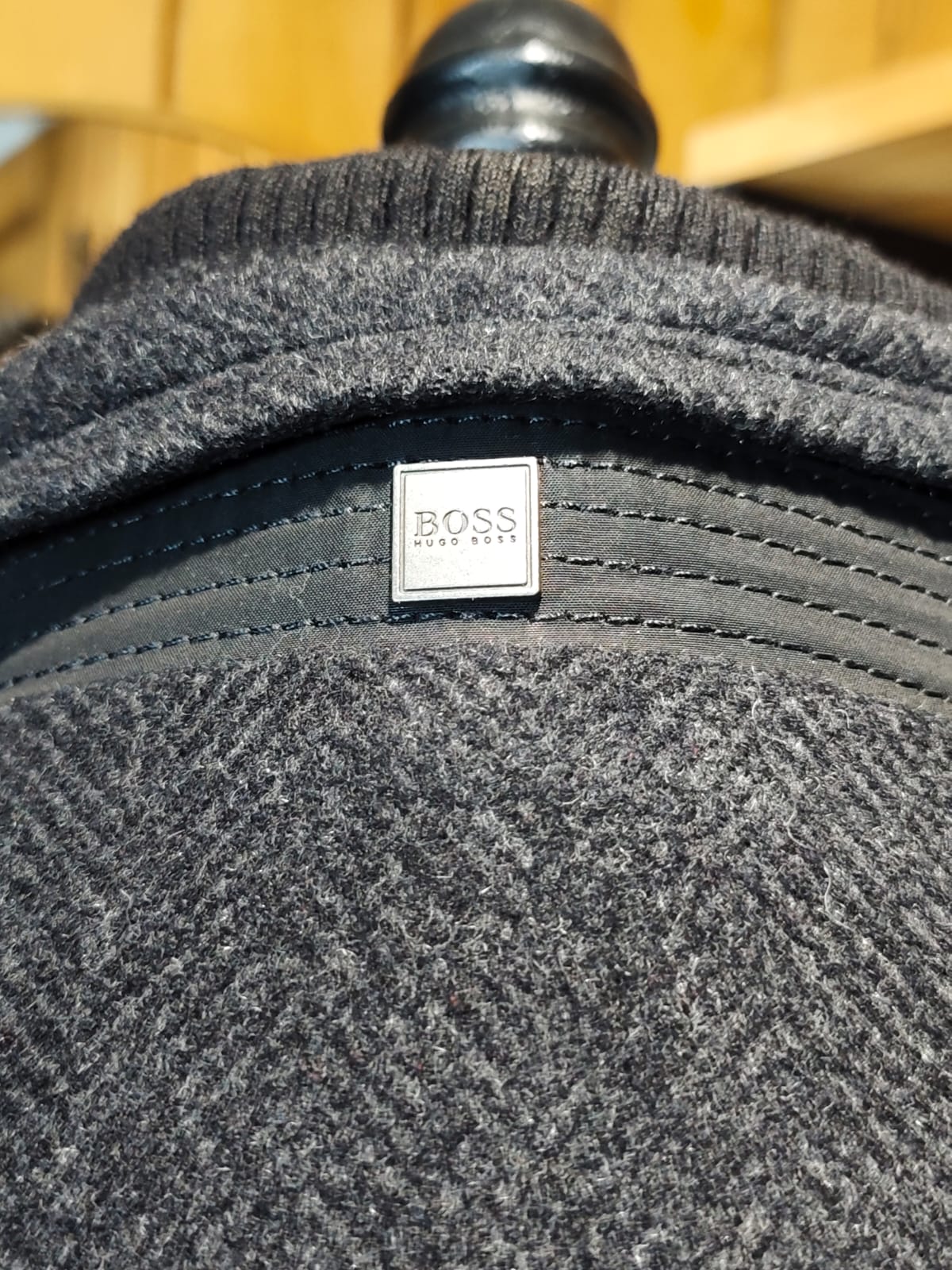 Abrigo Hugo Boss Lana Virgen 3/4 | Marengo | Talla 56 (3XL) | Vistemen