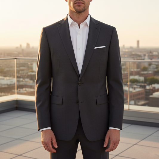 Blazer Cedar Wood State Slim Fit Negro | Formal Esencial | Talla M (48) | Vistemen