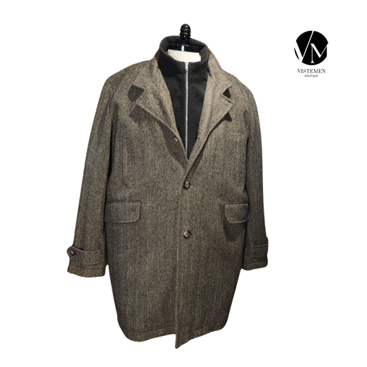 Abrigo Casual Williams & Brown Café – Talla 7XL (64)