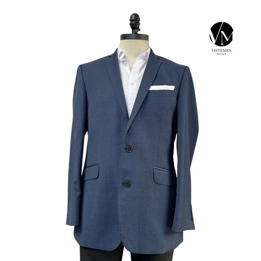 Blazer Ben Sherman Slim Fit Azul Oscuro | Herencia Mod Británica | Talla L (50) | Vistemen