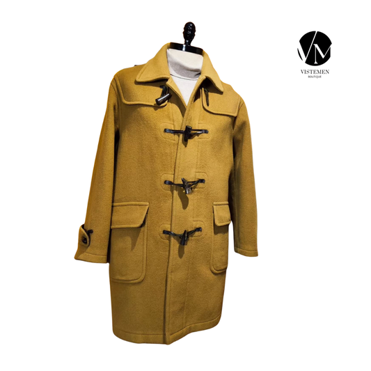 Abrigo Duffle Coat Camel Hazzys – Talla L (50)