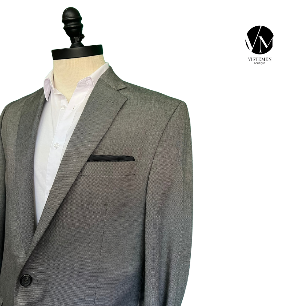 BLACK FRIDAY | Traje Completo Chaps Gris | Regular Fit | Talla XL (52) | Vistemen