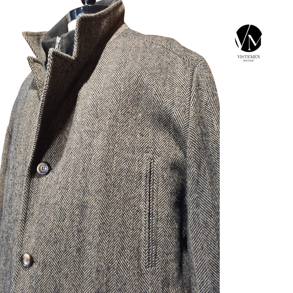 Abrigo Casual Williams & Brown Café – Talla 7XL (64)