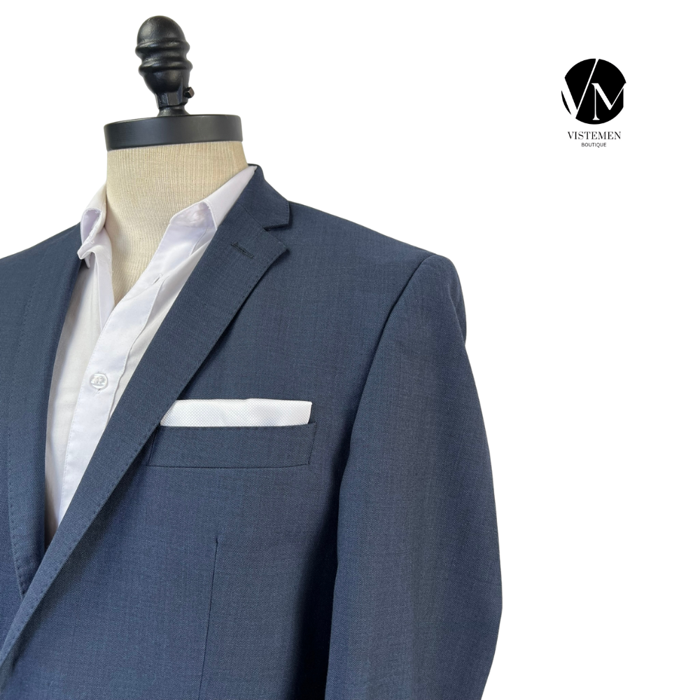 Blazer Ben Sherman Slim Fit Azul Oscuro | Herencia Mod Británica | Talla L (50) | Vistemen