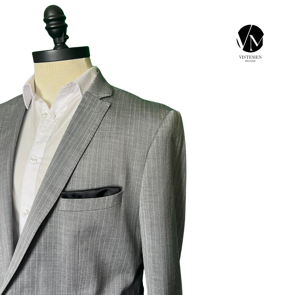 BLACK FRIDAY | Traje Completo Zara Man Gris | Regular Fit | Talla XXL (54) | Vistemen