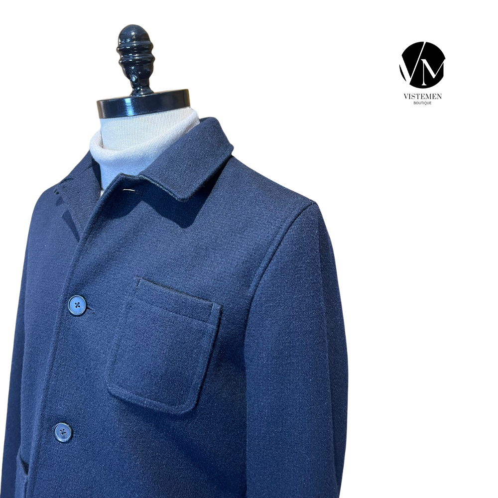 Abrigo Casual Burton Newswear Azul Marino – Talla M (48)