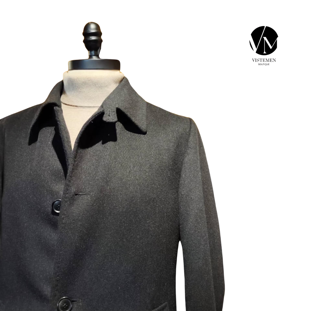 Abrigo Ejecutivo Hugo Boss de Cashmere y Lana – Talla M (48)