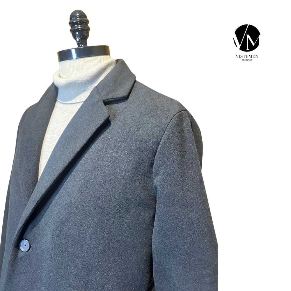 Abrigo Formal Raygun Negro – Talla M (48)