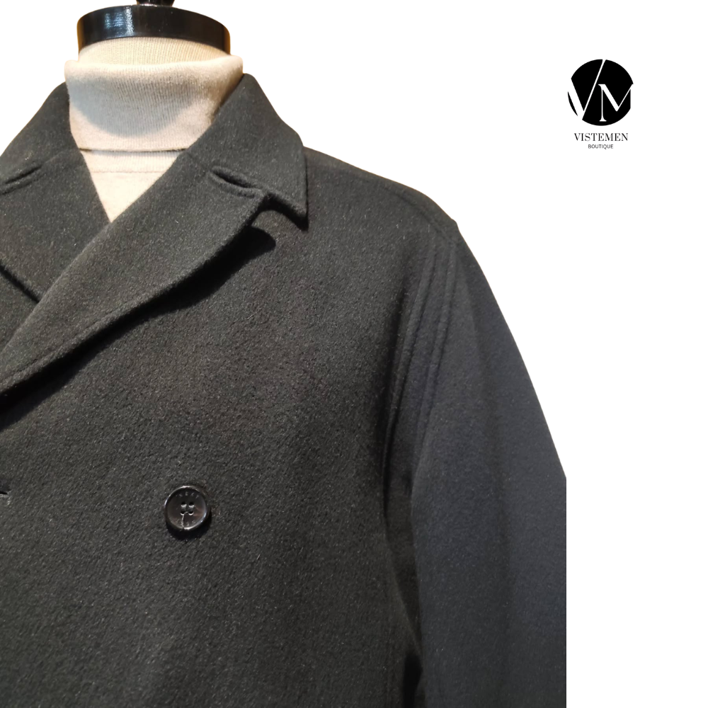Abrigo Cruzado Next Negro Oversized – Talla M/L