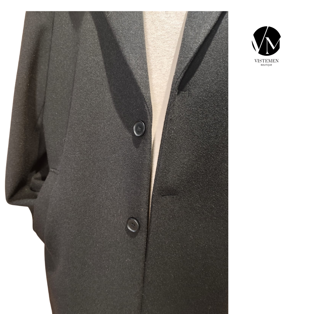 Abrigo Formal Primark Negro – Talla XL (52)