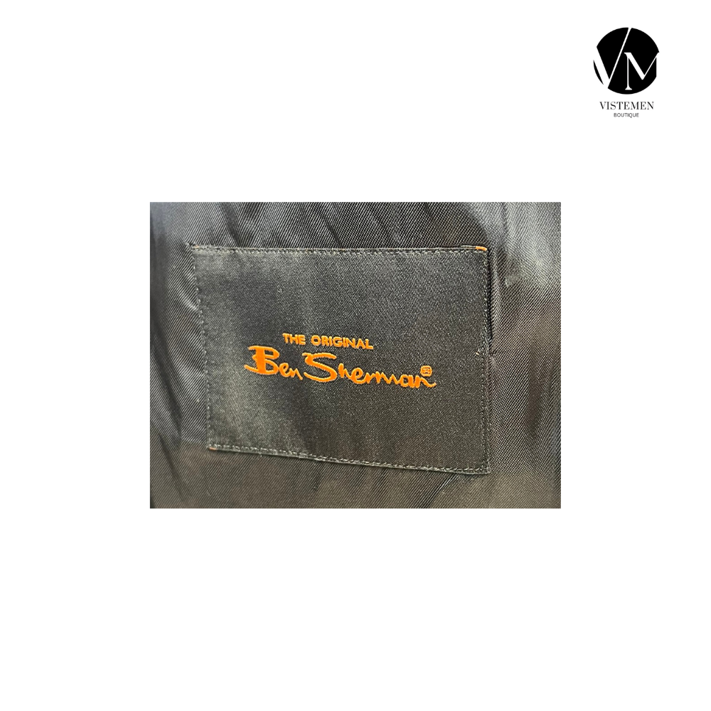 Blazer Ben Sherman Slim Fit Azul Oscuro | Herencia Mod Británica | Talla L (50) | Vistemen