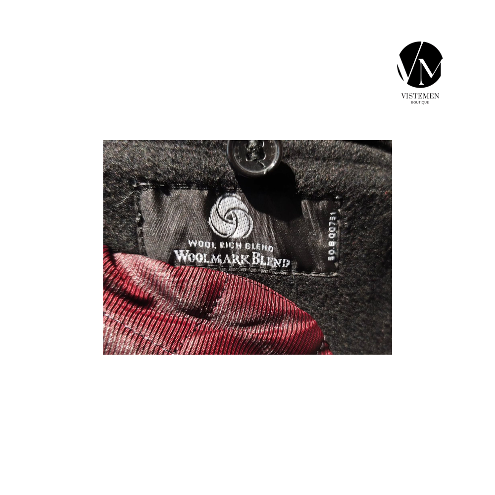 Abrigo Cruzado Next Negro Oversized – Talla M/L