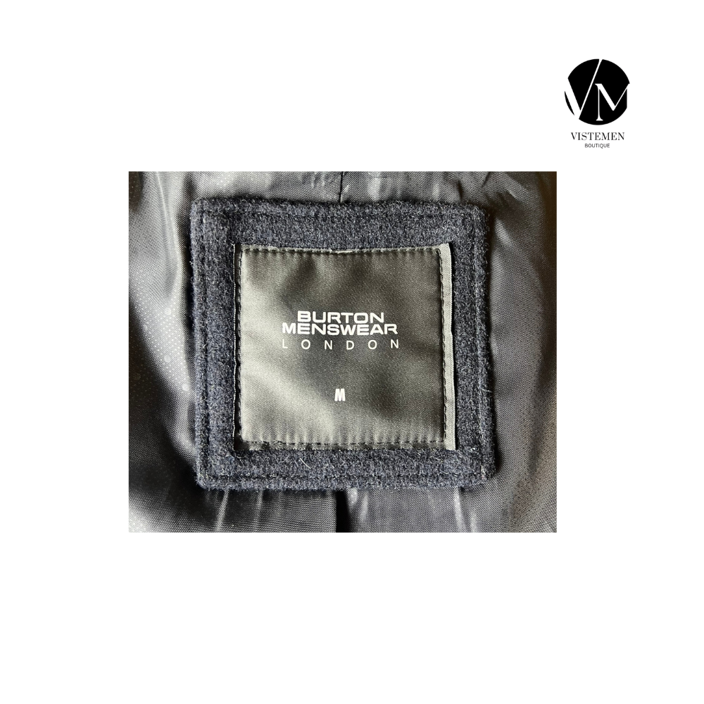 Abrigo Casual Burton Newswear Azul Marino – Talla M (48)
