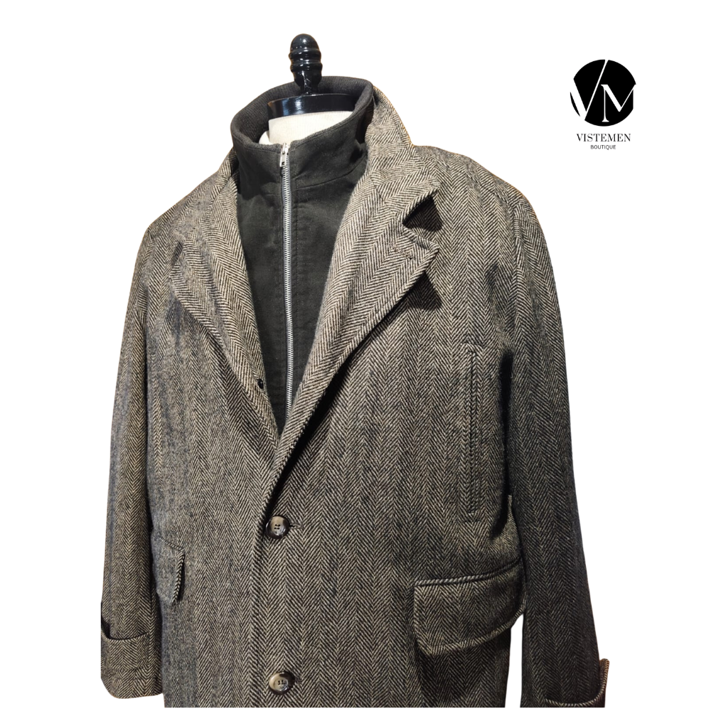 Abrigo Casual Williams & Brown Café – Talla 7XL (64)