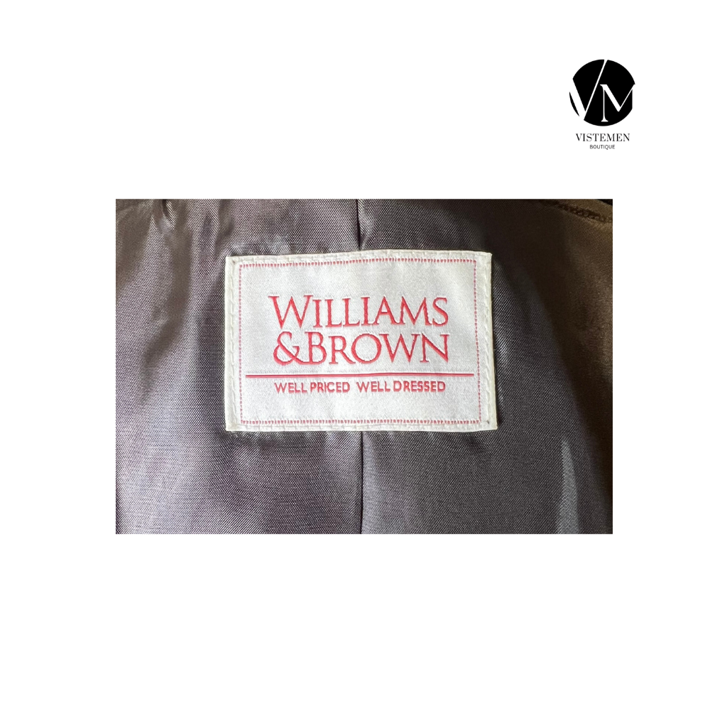 Abrigo Casual Williams & Brown Café – Talla 7XL (64)