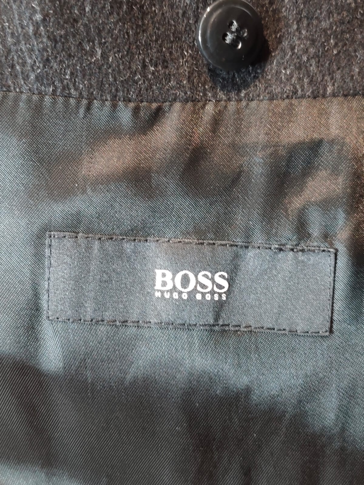 Abrigo Hugo Boss Largo Lana Virgen | Marengo | Talla M (48) | Vistemen