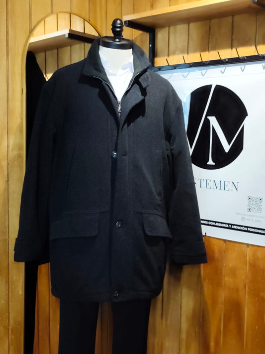 Abrigo Chaquetón Lana Marengo | Acolchado Interior | Talla XXL (54) | Vistemen