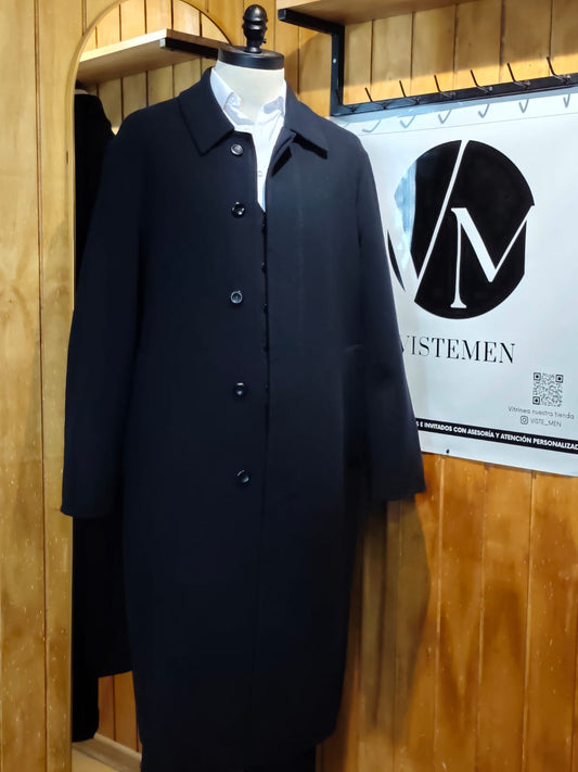 Abrigo JW Anderson Lana Negra | Largo | Talla M-L (48) | Vistemen