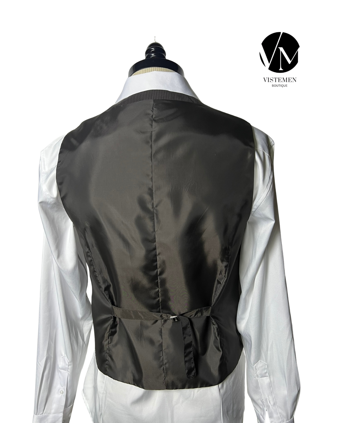 Gilet Angelo Litrico Café Oscuro | Diseño Italiano | Talla S (46) | Vistemen