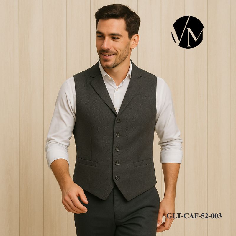 Gilet Café Moro Studio Coletti Talla 52 - Prenda Única