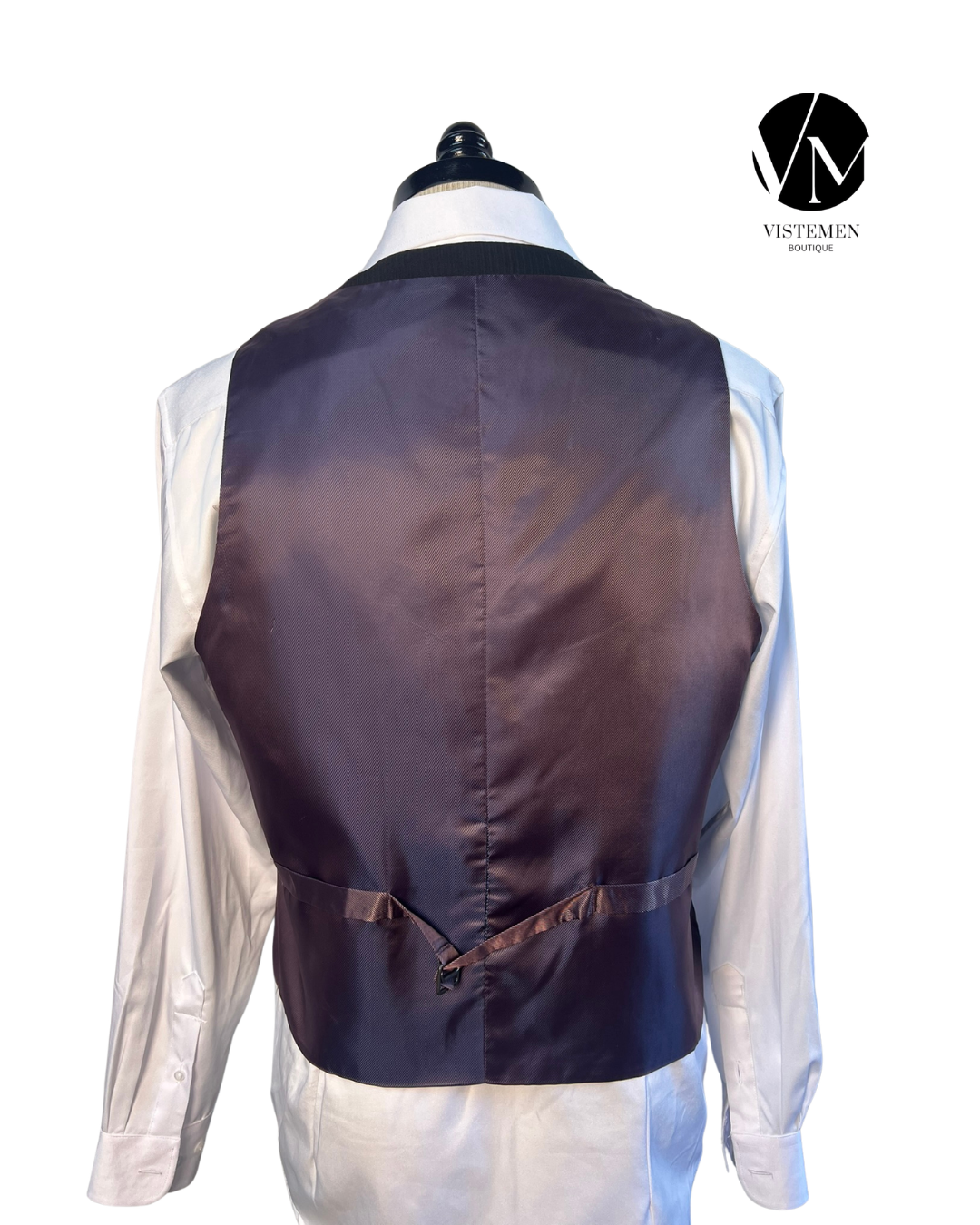 Gilet JF Ferrar Negro | Poliéster y Rayón | Talla M (48) | Vistemen