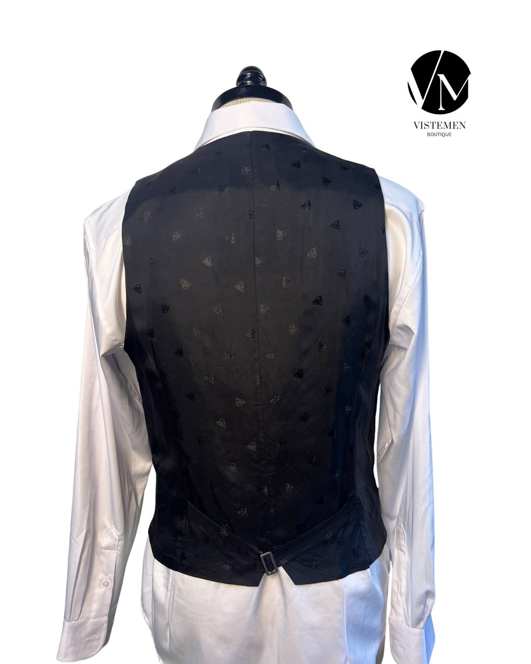 Gilet Roy Robson de Lana Negra | Talla M (48) | Vistemen