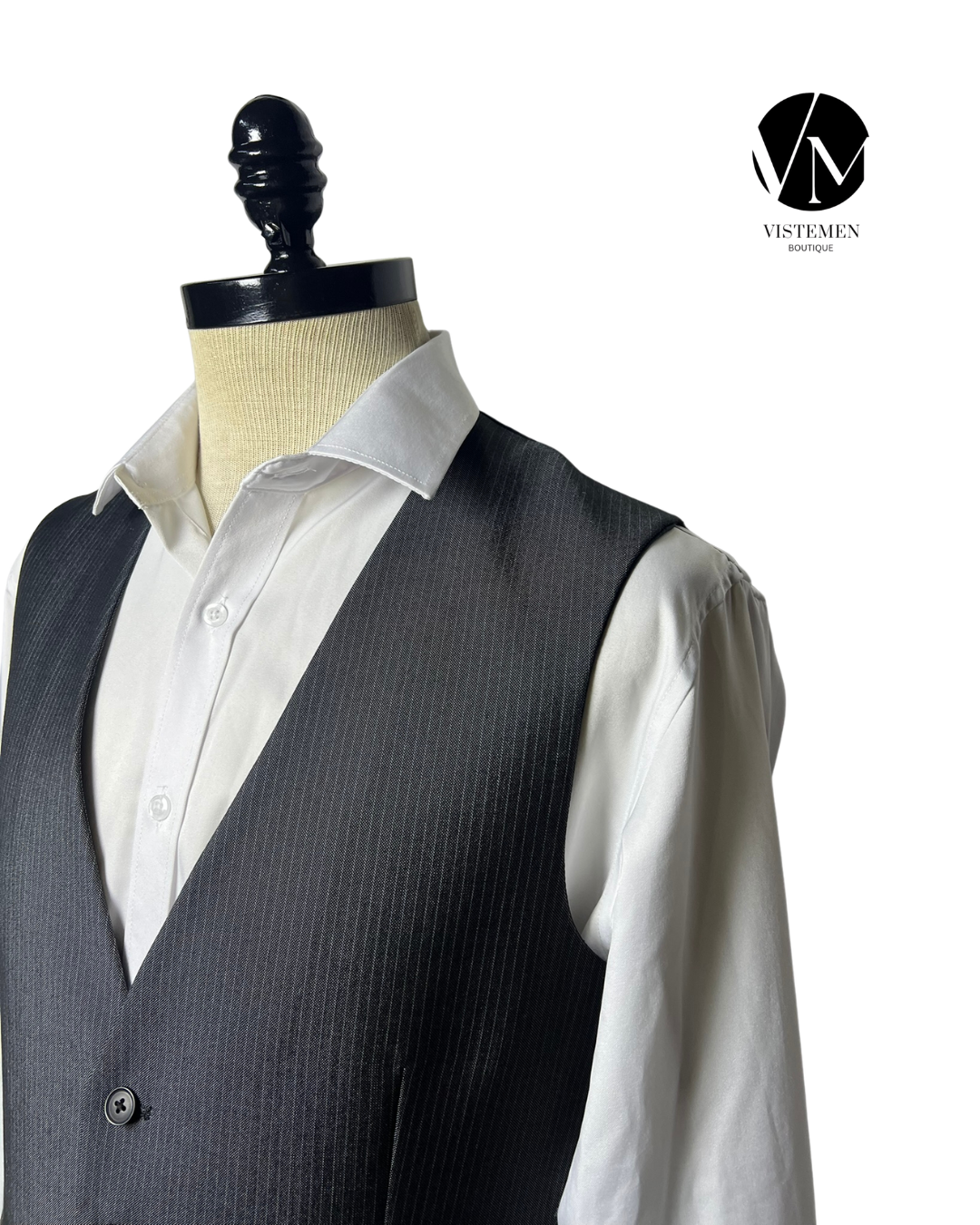 Gilet Next Negro | Poliéster y Viscosa | Talla M (48) | Vistemen