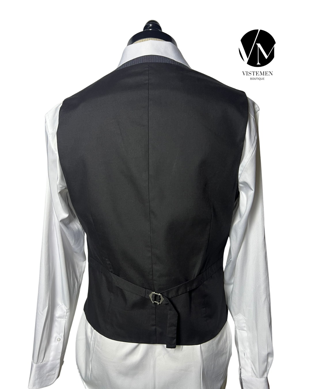 Gilet Next Negro | Poliéster y Viscosa | Talla M (48) | Vistemen