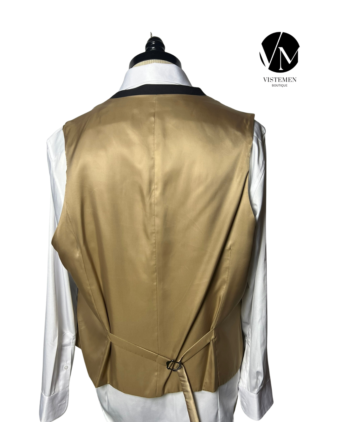 Gilet Vitali Barben's Canonico Lana Negra | Talla XL (52) | Vistemen