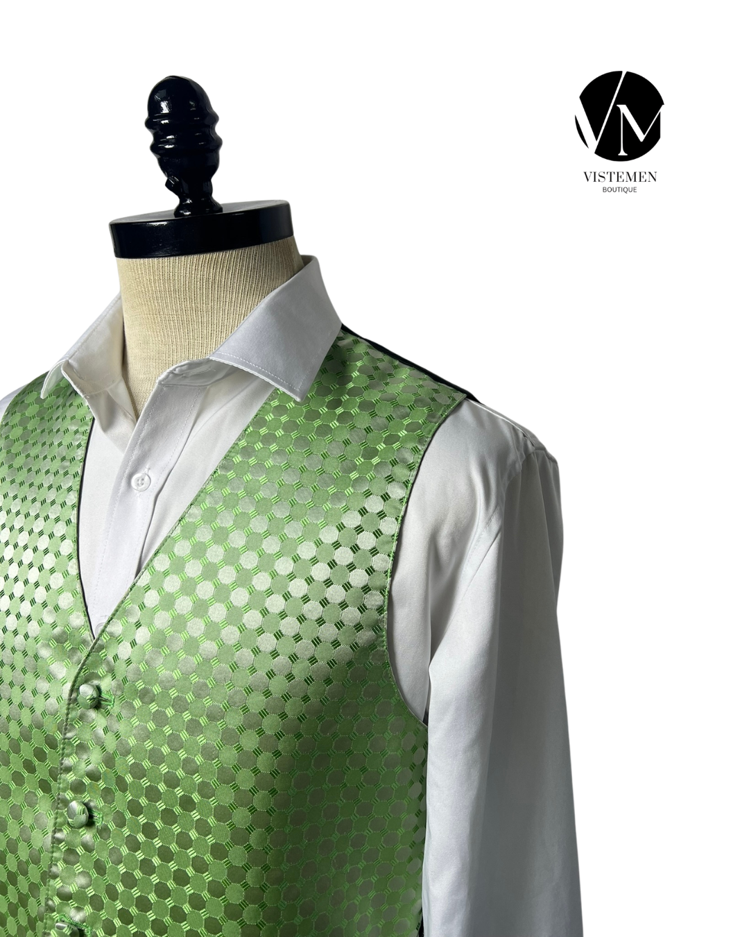 Gilet Joseph & Feiss Verde Claro | Estilo Gala | Talla S (46) | Vistemen
