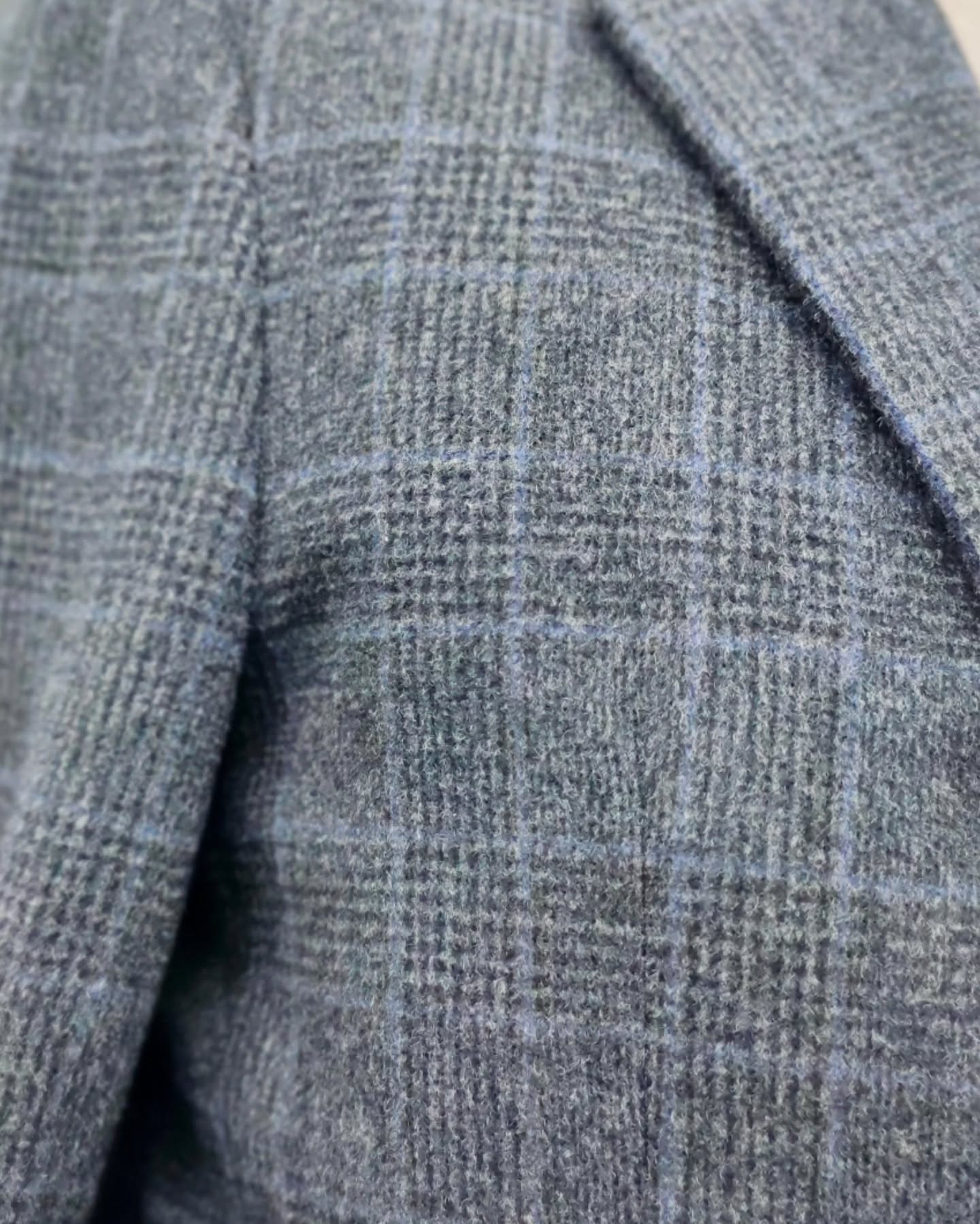 Abrigo Príncipe de Gales Renoma Gris – Talla M (48)